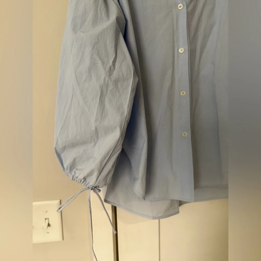 Arket Puff Sleeve Balloon Sleeve Blouse Top Worn Once! 38 - Picture 15 of 16